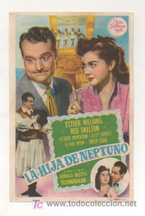 Kino: LA HIJA DE NEPTUNO. CINE METROPOL. 1951.