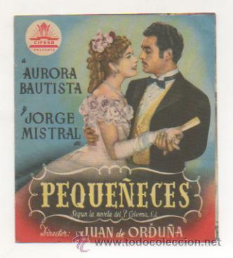 Cine: PEQUE&Ntilde;ECES. CINE LICEO - MALGRAT.  (PROGRAMA DOBLE). - Foto 1