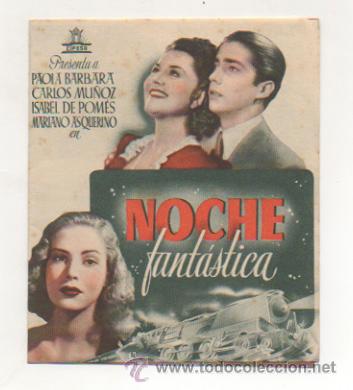 Cine: NOCHE FANT&Aacute;STICA. CINE LICEO - MALGRAT. (PROGRAMA DOBLE). - Foto 1