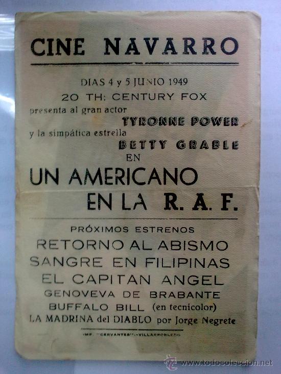 Cine: UN AMERICANO EN LA R.A.F. - Foto 2