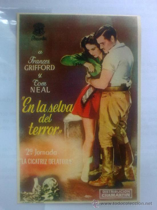 Cine: FOLLETO DEMANO, EN LA SELVA DEL TERROR - Foto 1