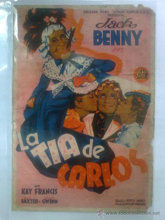 Cine: LA TIA DE CARLOS - Foto 1