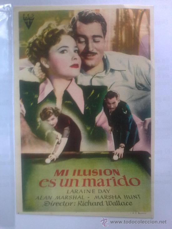 Cine: FOLLETO DE MANO, MI ILUSION ES UN MARIDO