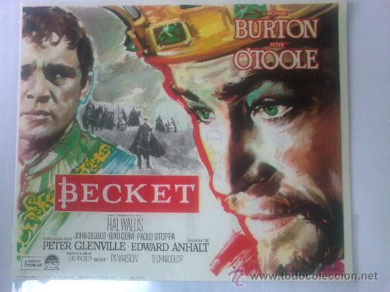 Cine: FOLLETO DE MANO, BECKET - Foto 1