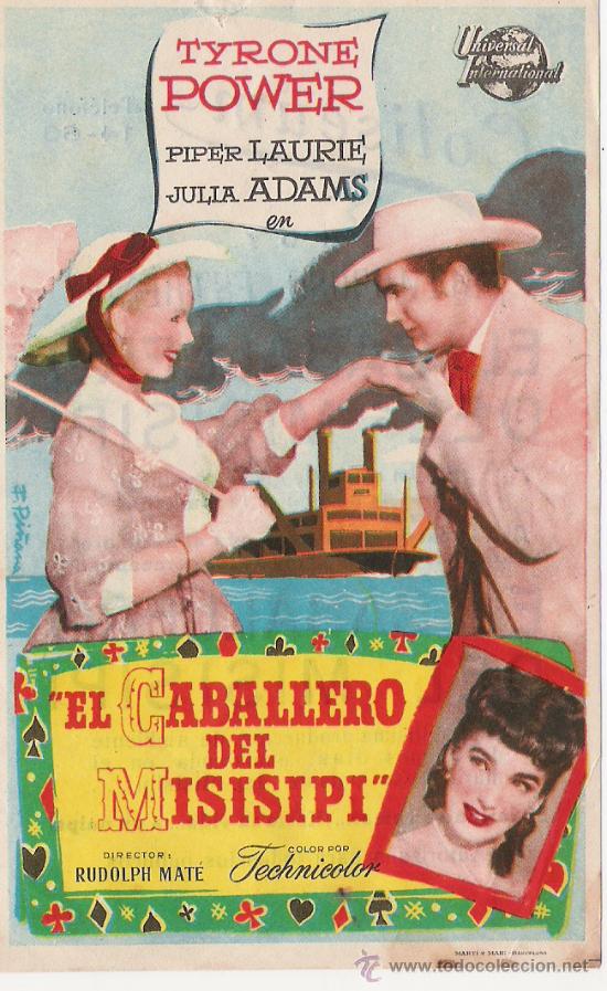 Cine: EL CABALLERO DEL MISISIPI  CINE COLISEUM - Foto 1