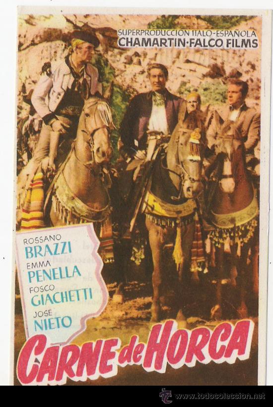 Cinema: CARNE DE HORCA ....COLISEO GARCILASO