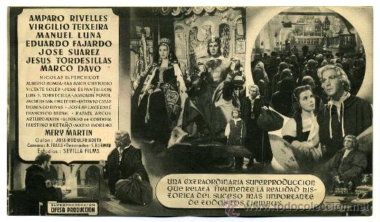 Cine: ALBA DE AMERICA, con Amparito Rivelles. - Foto 2
