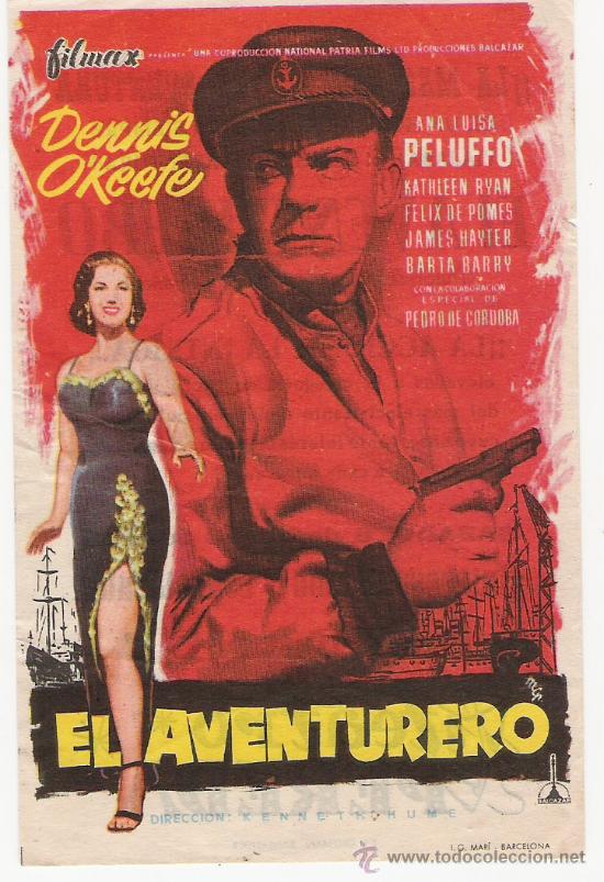 Cine: EL AVENTURERO ...TEATRO PEREDA SANTANDER - Foto 1