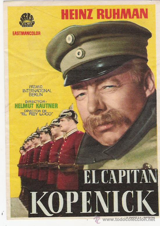 Cine: EL CAPITAN KOPENICK ...COLISEUM SANTANDER - Foto 1