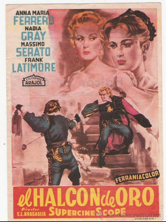 Cine: EL HALCON DE ORO ...CINE ARAMO OVIEDO - Foto 1