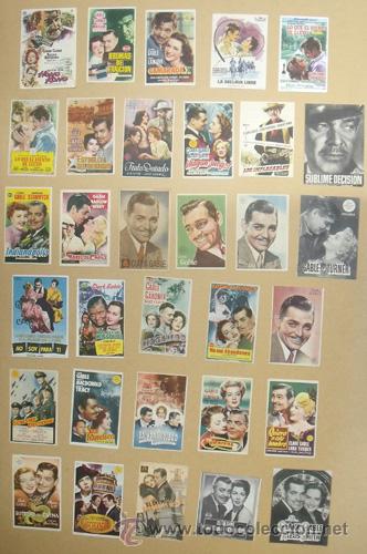 Cine: ZQ35D CLARK GABLE COLECCION DE 32 PROGRAMAS ORIGINALES ESPA&Ntilde;OLES - Foto 1