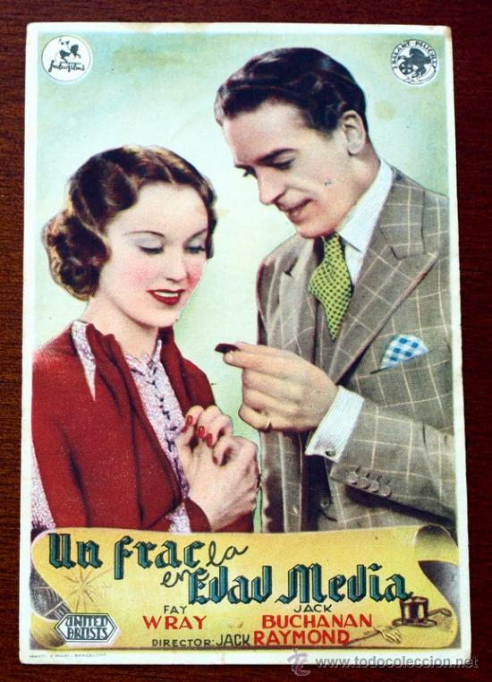 Cine: Un frac en la edad media - Fay Wray, Jack Buchanan -