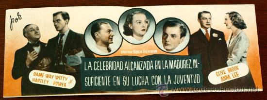 Cine: VUELTA AL AYER  - con impreso al dorso - - Foto 2