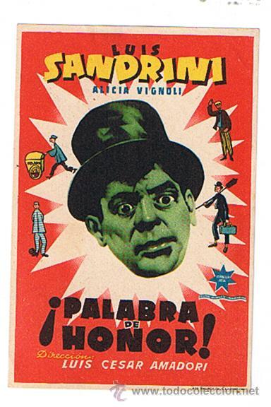 Cine: Palabra de Honor. Sencillo de Estrella Azul. - Foto 1