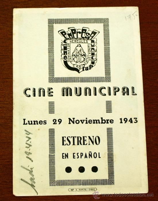 Cine: YO SOY MI HERMANA  - con impreso al dorso - - Foto 2