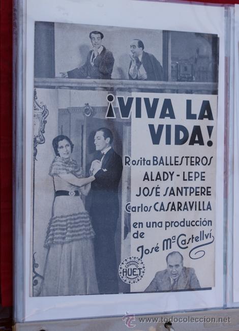 Cine: VIVA LA VIDA, CINE ESPA&Ntilde;OL, - Foto 1
