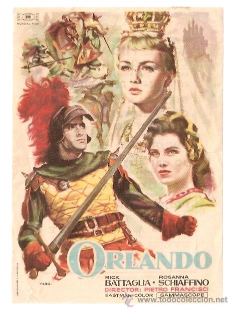 Cine: *** ORLANDO, SENCILLO CON PUBLICIDAD *** - Foto 1