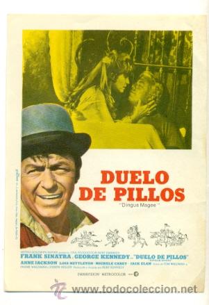 Cine: DUELO DE PILLOS - FRANK SINATRA - PROGRAMA ORIGINAL SIN PUBLICIDAD - - Foto 1