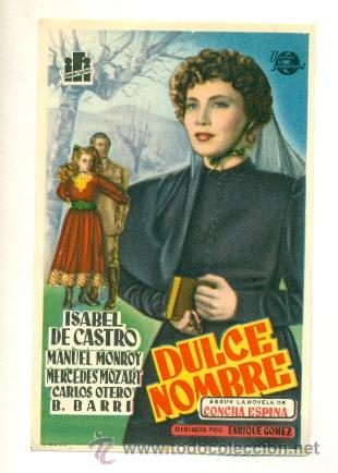 Cine: DULCE NOMBRE  - PROGRAMA ORIGINAL SIN PUBLICIDAD - - Foto 1