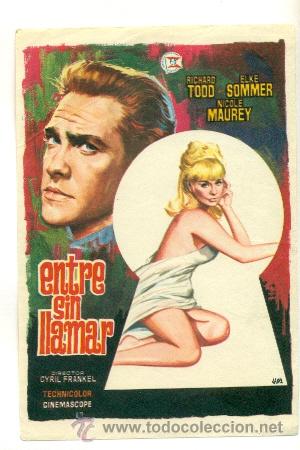 Cine: ENTRE SIN LLAMAR  - PROGRAMA ORIGINAL SIN PUBLICIDAD - - Foto 1