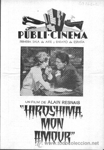 Cine: HIROSHIMA MON AMOUR - Foto 1
