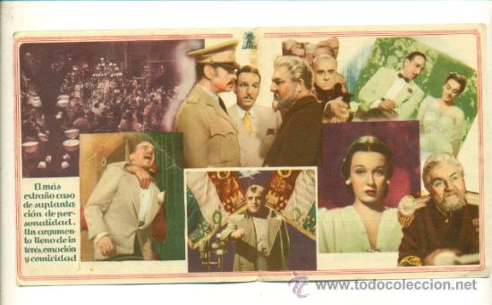 Cine: CAVIAR PARA SU EXCELENCIA  - PROGRAMA ORIGINAL DOBLE   CON  PUBLICIDAD - - Foto 2