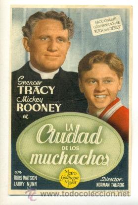 Cine: CIUDAD DE LOS MUCHACHOS , LA   - PROGRAMA ORIGINAL    CON  PUBLICIDAD - - Foto 1