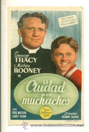 Cine: CIUDAD DE LOS MUCHACHOS , LA   - PROGRAMA ORIGINAL    CON  PUBLICIDAD - - Foto 1