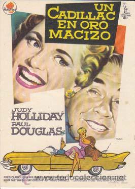 Cine: UN CADILLAC DE ORO MACIZO - Director: Richard Quine - Actores: Judy Holliday, Paul Douglas.../ Cine