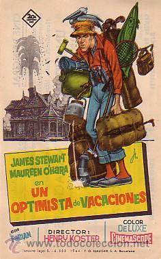 Cine: UN OPTIMISTA DE VACACIONES - Foto 1