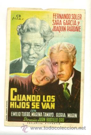 Cine: CUANDO LOS HIJOS SE VAN  - PROGRAMA ORIGINAL   CON  PUBLICIDAD - - Foto 1