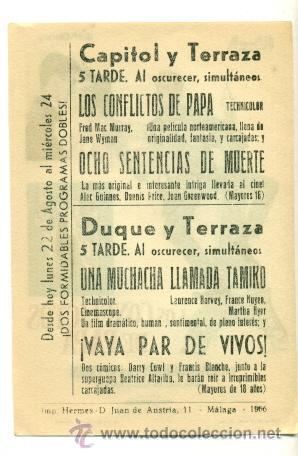 Cine: CONFLICTOS DE PAPA  - PROGRAMA ORIGINAL   CON  PUBLICIDAD - IMPECABLE ESTADO - Foto 2