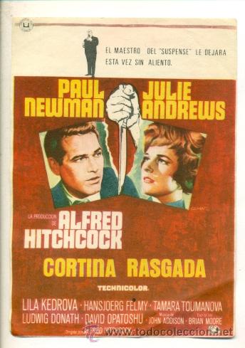Cine: CORTINA RASGADA  - PROGRAMA ORIGINAL   SIN PUBLICIDAD - - Foto 1
