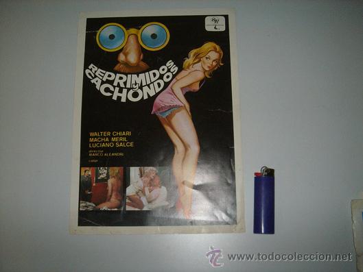 Foglietti di film di film antichi di cinema: reprimidos y cachondos