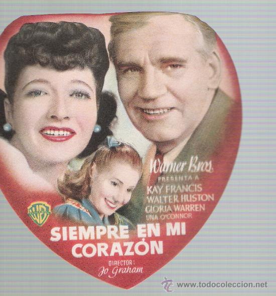 Cine: Siempre en mo coraz&oacute;n. Troquelado de WB. - Foto 1