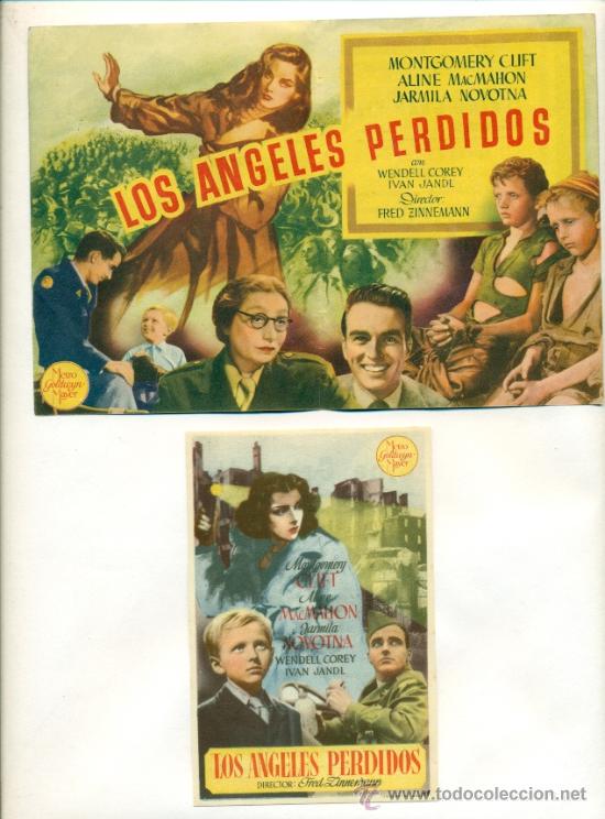 Cine: ANGELES PERDIDOS , LOS    - PROGRAMA ORIGINAL   CON  PUBLICIDAD  - ! IMPECABLES LOS DOS &iexcl; - Foto 1