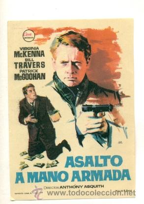 Cine: ASALTO A MANO ARMADA  - PROGRAMA ORIGINAL  SIN  PUBLICIDAD  - ESTADO IMPECABLE - Foto 1