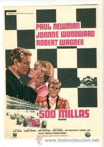 Cine: 500 MILLAS   - PROGRAMA ORIGINAL  SIN  PUBLICIDAD  - ESTADO IMPECABLE - Foto 1