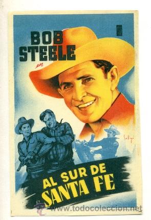 Cine: AL SUR DE SANTA FE    - PROGRAMA ORIGINAL  SIN  PUBLICIDAD  - ESTADO IMPECABLE - Foto 1