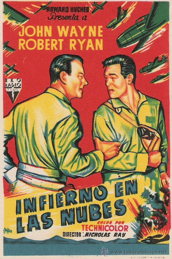 Cine: INFIERNO EN LAS NUBES  DE JOHN WAYNE - Foto 1