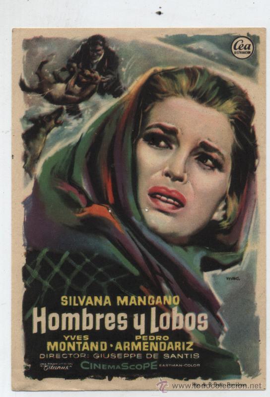 Cine: Hombres y lobos, Sencillo de CEA. - Foto 1
