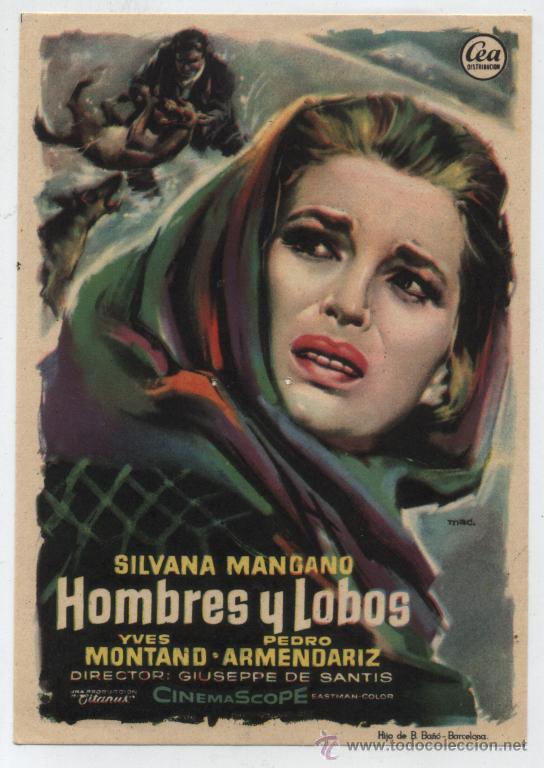 Cine: Hombres y lobos, Sencillo de CEA. - Foto 1