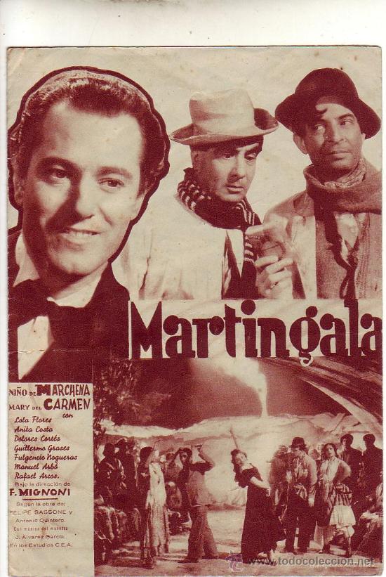 Flyers Publicitaires de Films Anciens: martinlaga - programa doble