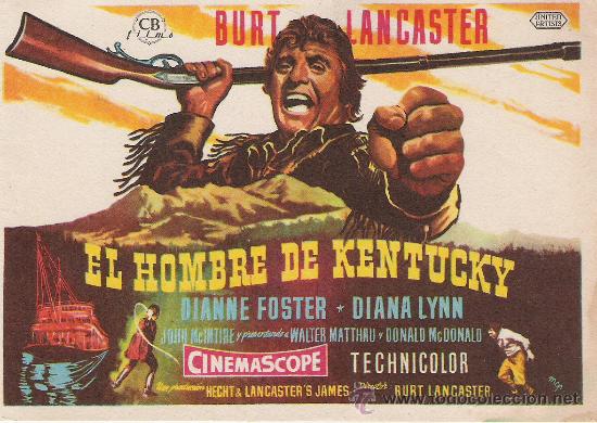 Cine: EL HOMBRE DE KENTUCKY DE  BURT LANCASTER - Foto 1