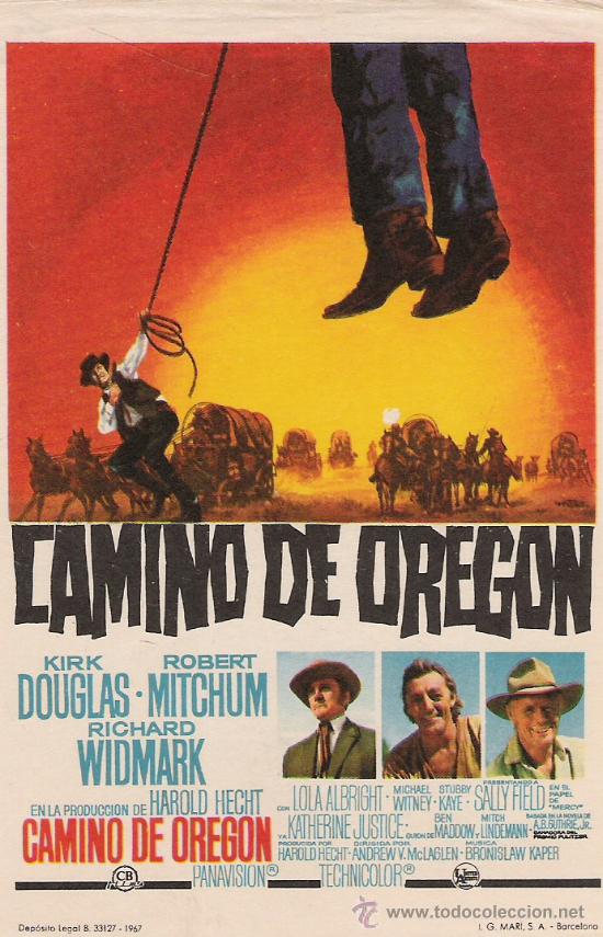 Cine: CAMINO DE OREGON CON KIRK DOUGLAS - Foto 1