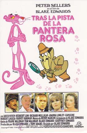 Cine: TRAS LA PISTA DE LA PANTERA ROSA - Director: Blake Edwards - Actores: Peter Sellers, David Niven, He