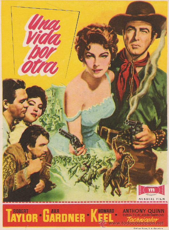 Cine: UNA VIDA POR OTRA CON ROBERT TAYLOR - Foto 1