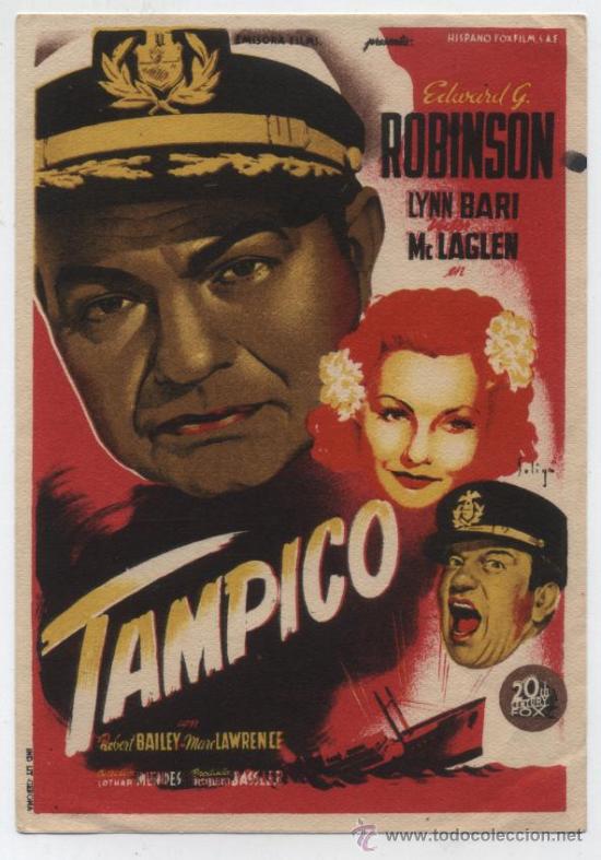 Cine: Tampico. Solig&oacute;. Sencillo de 20Th Century Fox. - Foto 1