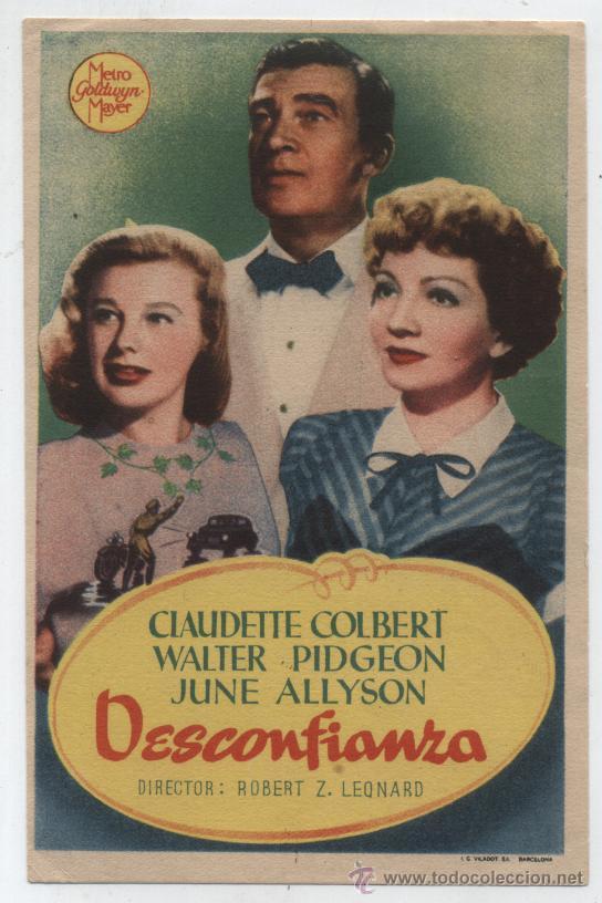Cine: Desconfianza. Sencillo de MGM. - Foto 1
