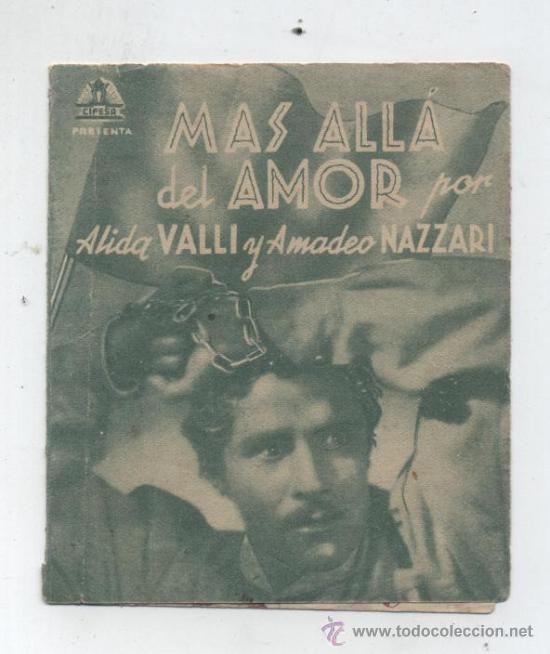 Cine: M&aacute;as all&aacute; del amor. Doble de cifesa. - Foto 1